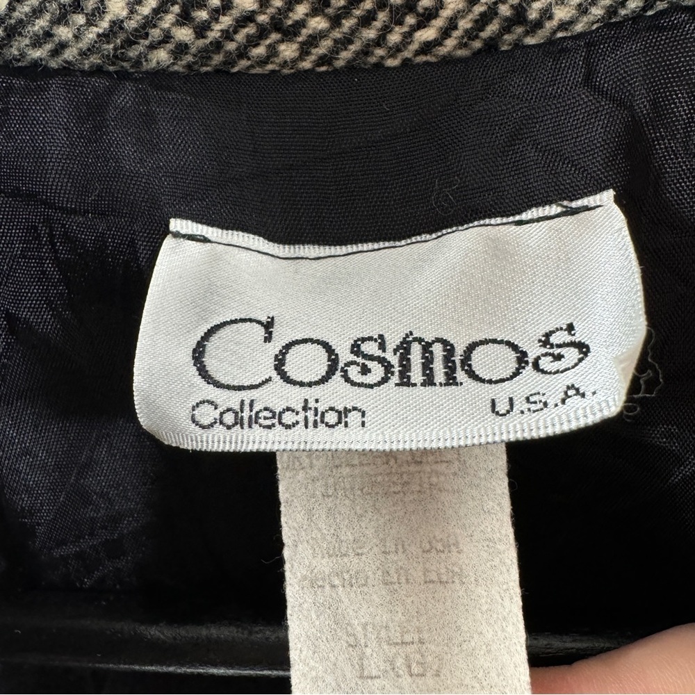 Cosmos Collection American Vintage Wool Jacket USA Made Size Large - Picture 6 of 9
